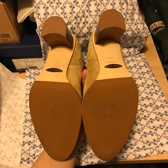 Sarah Flint Perfect Zip Bootie 70 in Camel Crosta - Size 38.5 - Picture 9 of 12
